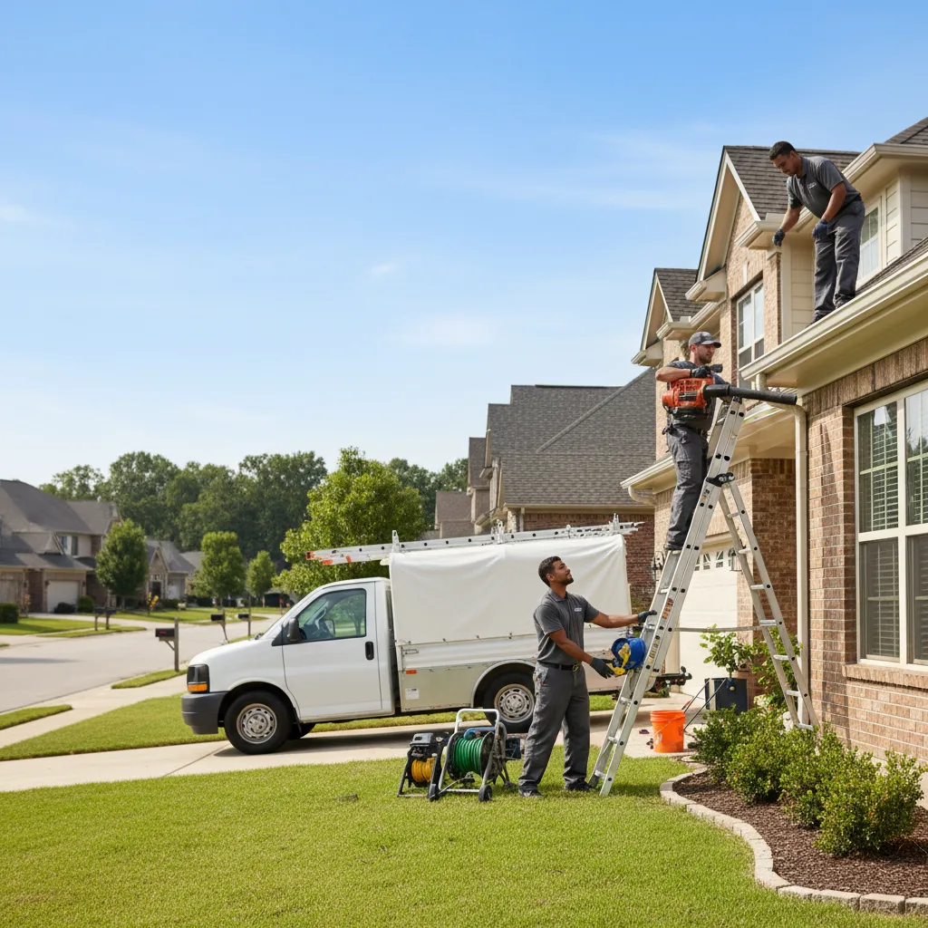 Home Gutter Service in Brookesmith, TX near me